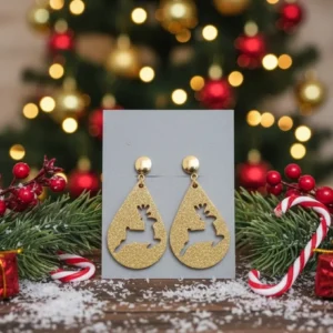 Pendientes navideños