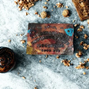 🔮 Tablero Ouija Artesanal en Resina Epoxy
