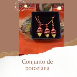 Conjunto de joyas de helado