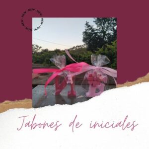 Jabones de Iniciales