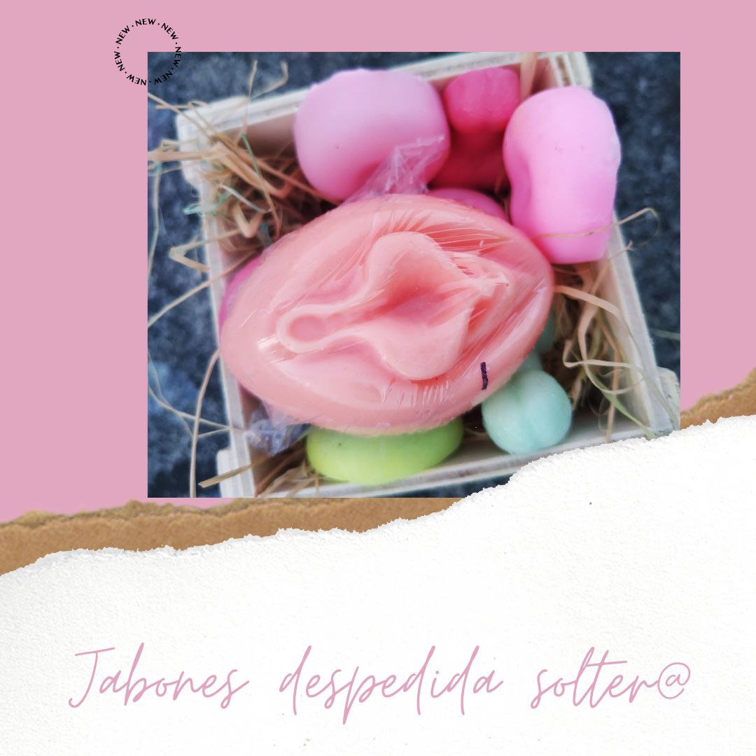 Jabón en forma de vulva