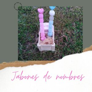 Jabones con nombres