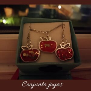 Conjunto joyas Manzanas