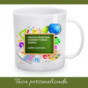 Taza personalizada para profesor@s II