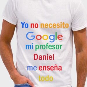 Camisetas personalizadas profesor@s