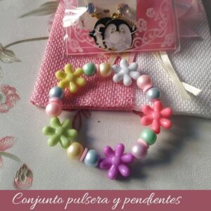 Pulsera y Pendientes