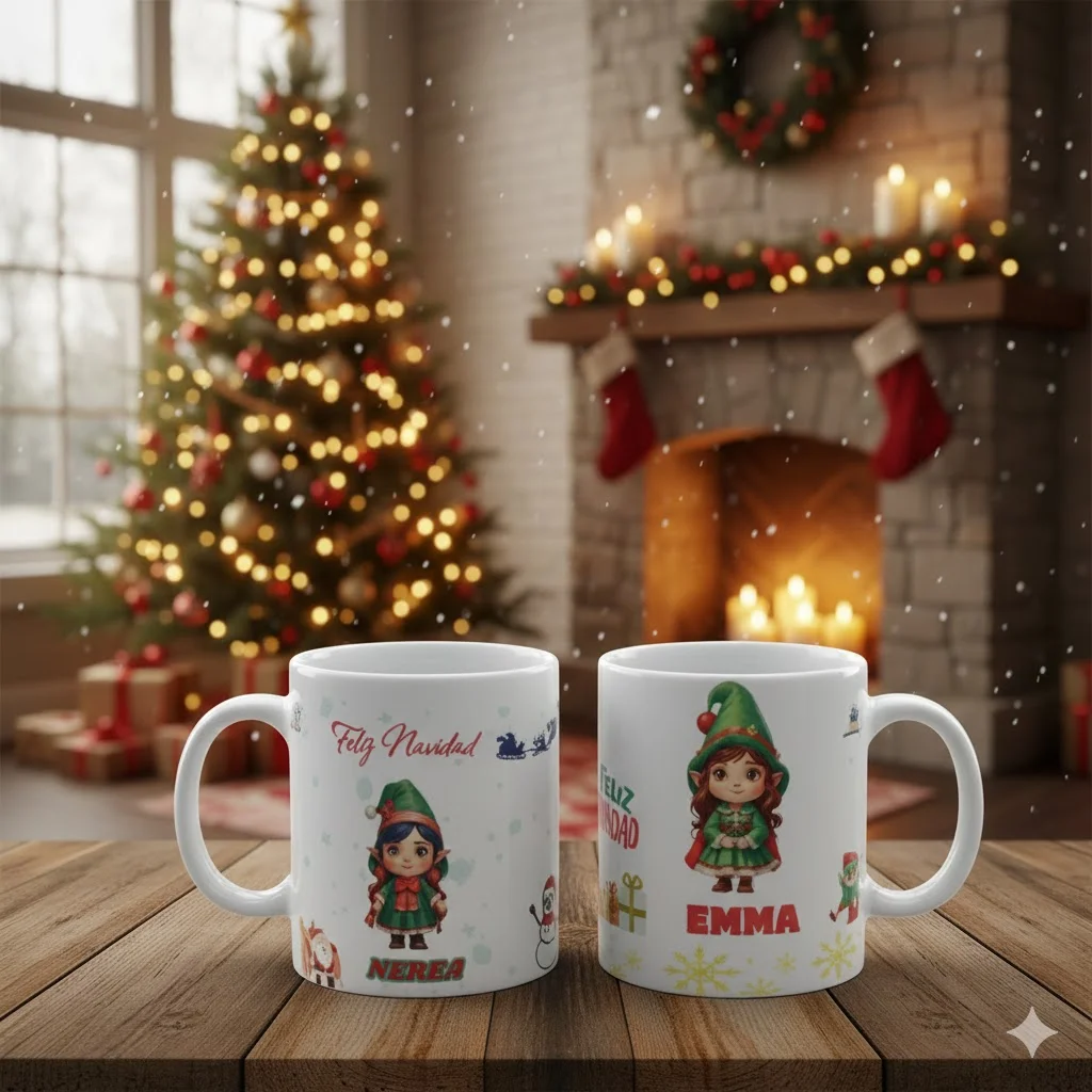 Tazas navideñas
