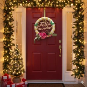 Decoración puerta