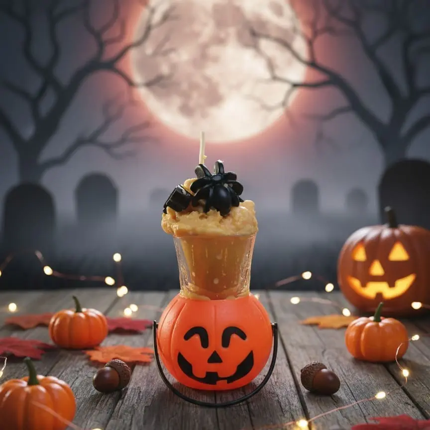 🎃 Cestito Calabaza Halloween – Decoración Festiva