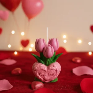 Tulipanes que arden por amor